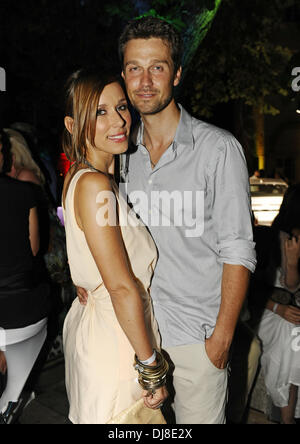 Annemarie Warnkross and Wayne Carpendale at 'Tele 5 Director's Cut' party at Praterinsel. Munich, Germany - 30.06.2012 Stock Photo