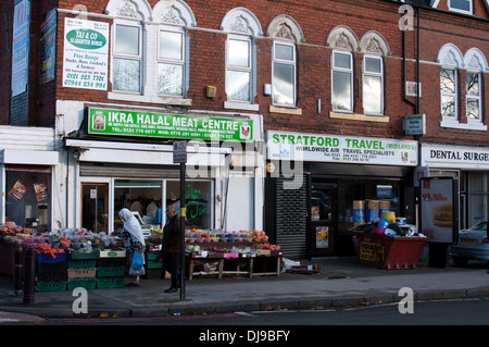 Stratford Road shops, Sparkhill, Birmingham, UK Stock Photo - Alamy