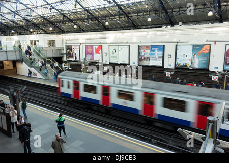 Earl's Court Tube Station, London, UK Stock Photo