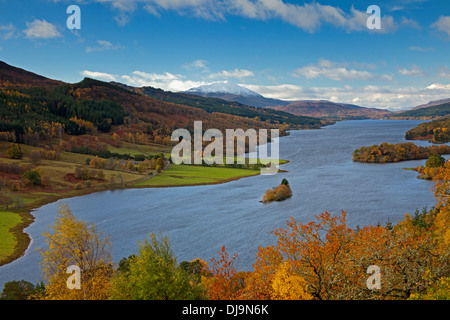 Queens View, Perthshire, Perth and Kinross, Scotland, UK Stock Photo
