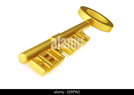 House door key with Help to Buy scheme words Stock Photo