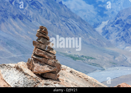 himalayas mountain in summer time Stock Photo