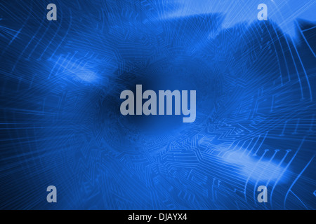 Digitally generated futuristic design Stock Photo