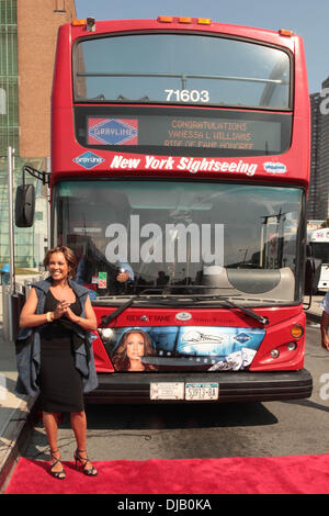 Vanessa Williams Gray Line New York Honours Vanessa Williams at Pier 78 New York City, USA - 27.09.12 Stock Photo