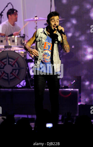 Jacob Hoggard 'WE Day' held at Air Canada Centre. Toronto, Canada - 28.09.12 Stock Photo