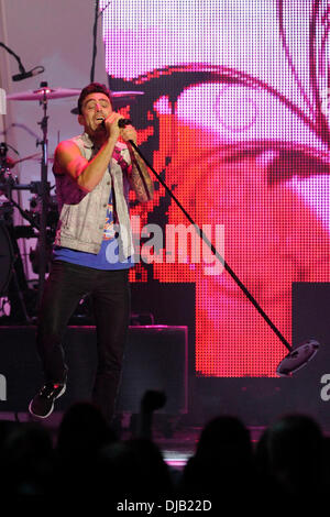 Jacob Hoggard 'WE Day' held at Air Canada Centre. Toronto, Canada - 28.09.12 Stock Photo