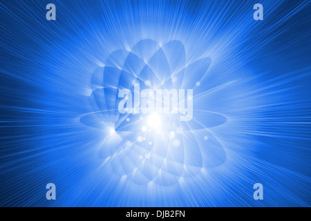 Digitally generated shiny futuristic sphere Stock Photo