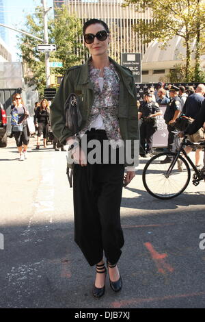 Erin O'Connor Mercedes-Benz New York Fashion Week Spring/Summer 2013