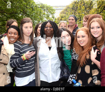Whoopi Goldberg receives the Gold Honorary Medal of Patronage from