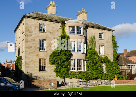 Dinham Hall Hotel and Restaurant in the Shropshire town of Ludlow Stock Photo