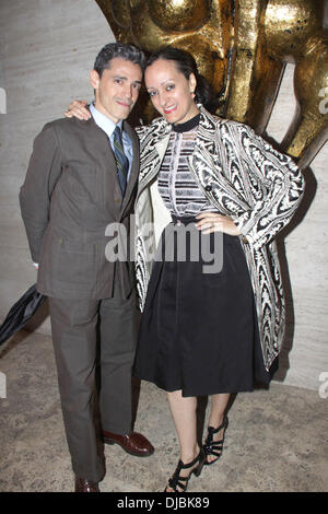 Ruben Toledo, Isabel Toledo 2012 Couture Council for the Museum at FIT Award for Artistry of Fashion to Oscar de la Renta at the David H. Koch Theater at Lincoln Center Featuring: Ruben Toledo, Isabel Toledo Where: New York City, United States When: 05 Se Stock Photo
