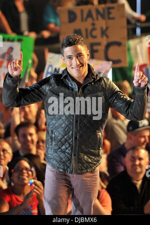 Ashley McKenzie Celebrity Big Brother finals held at Elstree Studios. London, England - 07.09.12 Stock Photo