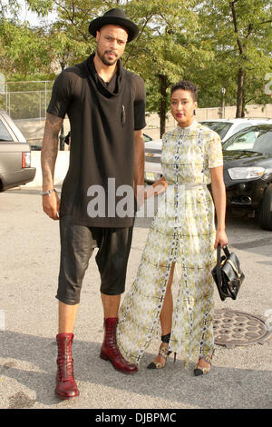 player Tyson Chandler and wife Kimberly Chandler attend W i P on