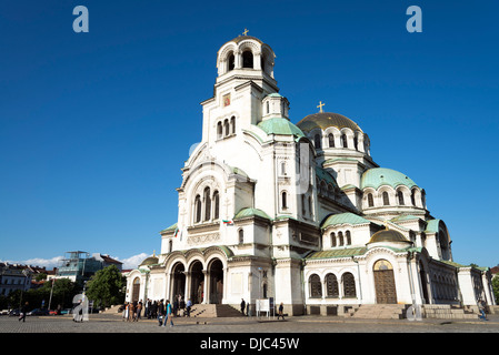 St. Alexander Nevsky Cathedral, Sofia, Bulgaria Stock Photo