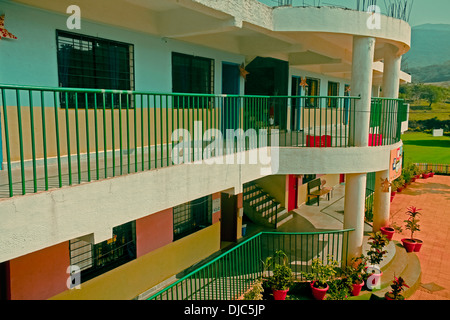 Primary School Campus, Pune, Maharashtra, India Stock Photo