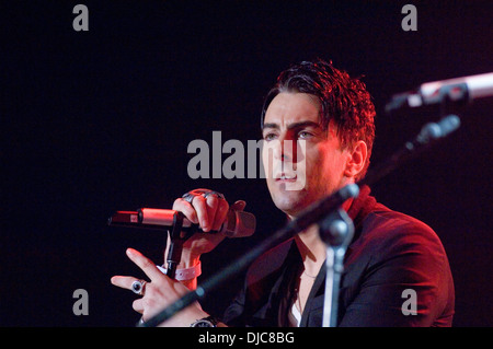 Ian Watkins - lead singer with the Welsh rock band - Lostprophets. Editorial use only Stock Photo