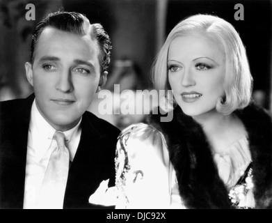 Bing Crosby and Marion Davies on-set of the Film, Going Hollywood, 1933 Stock Photo