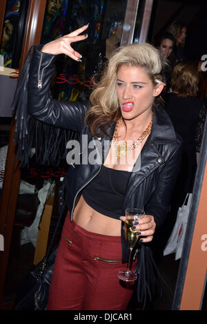 LONDON, UNITED KINGDOM - NOVEMBER 26: Katie Waissel attends the Now Magazine Christmas party at Soho Sanctum Hotel on November 26, 2013 in London, England. Credit:  See Li/17�Թ����� Live News Stock Photo