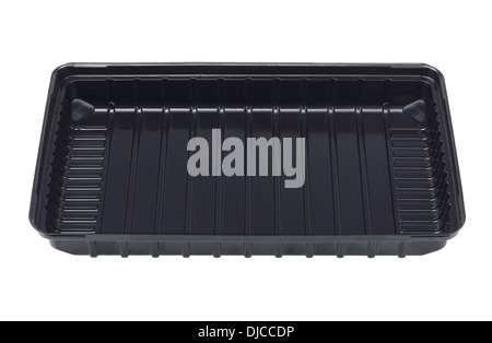 Black Styrofoam Trays Stock Photo - Alamy