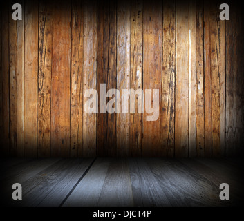 empty cabin interior for background ready to design with other elements Stock Photo