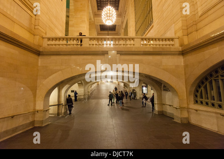 Whispering gallery in grand central terminal station. Manhattan, New York City, United States of America. Stock Photo