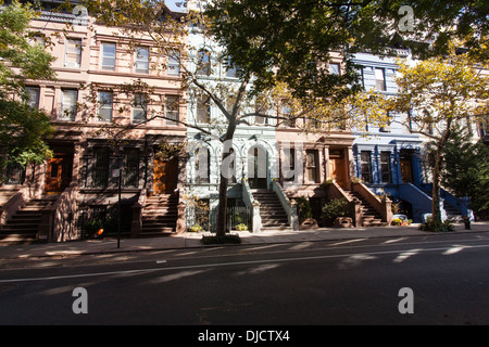 West 78th Street, Manhattan, New York City, United States of America. Stock Photo