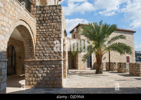 Buildings in the Stari Grad (Old Town), Ulcinj, Montenegro, historically a base for pirates in the Mediterranean Stock Photo