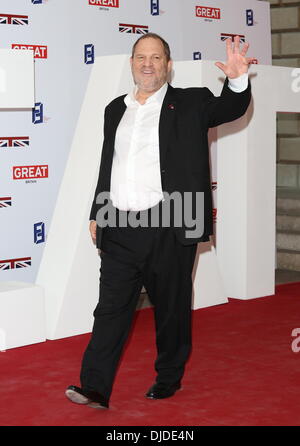 Harvey Weinstein The UK's Creative Industries Reception supported by the Foundation Forum at the Royal Academy of Arts - Arrivals London, England - 30.07.12 Stock Photo