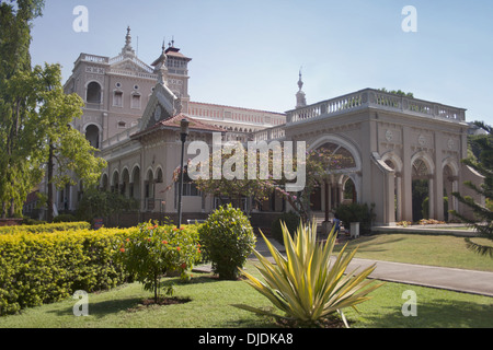 Aga Khan Palace was built in the year 1892 by Sultan Mohammad Shah Aga Khan III in Pune Stock Photo