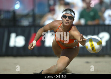 Apr 27, 2003; Tempe/Pheonix, AZ, USA; MISTY MAY at the AVP Professional Volleyball - Tempe/Phoenix, AZ - April 27th, 2003. Stock Photo