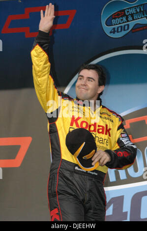 Sep 11, 2004; RIchmond, VA, USA; BRENDAN GAUGAN being introduced at the 'Chevy Rock and Roll 400' at the Richmond International Raceway. Stock Photo