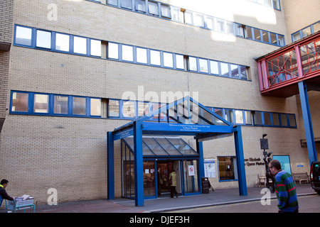 St Marys Hospital, Queen Elizabeth Queen Mother Wing in Paddington - London UK Stock Photo