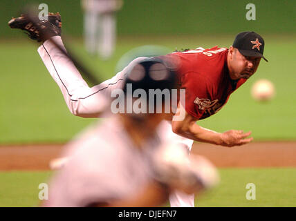 Houston Astros pitcher, Roger Clemens pitches in the 2nd inning as Colorado  Rockies face the Houston Astros, Tuesda, June 28, 2005, at Coors Field in  Denver, Colo. Clemens finished throwing 107 pitches