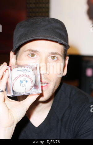 Sep 18, 2007 - New York, NY, USA - Entrepreneur and philanthropist MARC ECKO announced today his acquisition of Barry Bonds' 756th home run ball and plans to allow the public to determine its fate. The ball was purchased for $752,467 at Sotheby's/SCP Auctions and on September 25th the balls fate will be known. The public can go to www.vote756.com and choose to (a) give the ball to  Stock Photo