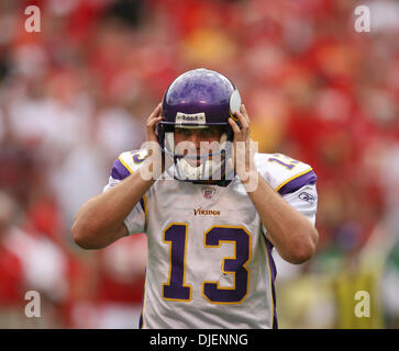 J.P. Losman (7), quarterback for the Buffalo Bills, calls a play behind  center Trey Teague (70) in a 14-3 win against the Kansas City Chiefs on November  13, 2005 at Ralph Wilson