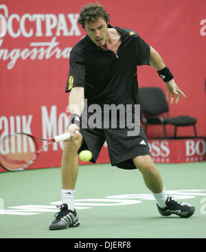 Oct 09, 2007 - Moscow, Russia - Russian tennis player MARAT SAFIN during the 2007 Kremlin Cup tennis tournament in Moscow. (Credit Image: © PhotoXpress/ZUMA Press) RESTRICTIONS: North and South America RIGHTS ONLY! Stock Photo