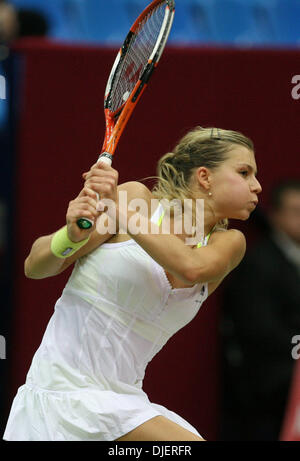 Oct 09, 2007 - Moscow, Russia - Russian tennis player MARIA KIRILENKO during the 2007 Kremlin Cup tennis tournament in Moscow. (Credit Image: © PhotoXpress/ZUMA Press) RESTRICTIONS: North and South America RIGHTS ONLY! Stock Photo