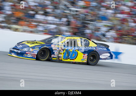 Nascar Driver Jimmie Johnson Is Pictured During Practice For The 