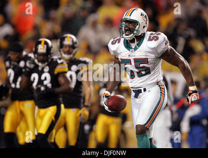 November 26, 2007 (Miami Dolphins vs. Pittsburgh Steelers) - The