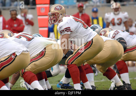 Dec 03, 2007 - Charlotte, North Carolina, USA - San Francisco 49ers Quarterback (12) TRENT DILFER as the Carolina Panthers beat the San Francisco 49ers 31-14 as they played The Bank of America Stadium located in Charlotte. (Credit Image: © Jason Moore/ZUMA Press) Stock Photo