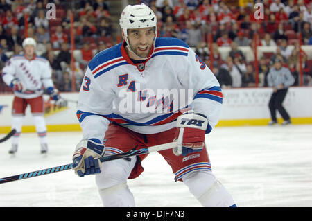 Jan 29, 2008 - Raleigh, North Carolina, USA - New York Rangers (3) MICHAL ROZSIVAL. The Carolina Hurricanes defeated the New York Rangers with a final score of 3-1 at the RBC Center located in Raleigh. (Credit Image: © Jason Moore/ZUMA Press) Stock Photo