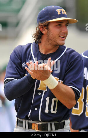 FIU Golden Panthers INF Garrett Wittels (10). The Texas A&M Aggies defeated the FIU Golden Panthers 17-3 in the NCAA regionals at Alex Rodriguez Park in Coral Gables, Florida. (Credit Image: © Ron Hurst/Southcreek Global/ZUMApress.com) Stock Photo