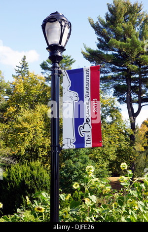 the Culinary Institute of America building in Hyde Park NY Stock Photo