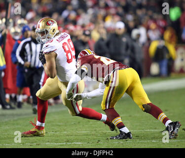 San Francisco 49ers cornerback Josh Norman (26) tackles Los