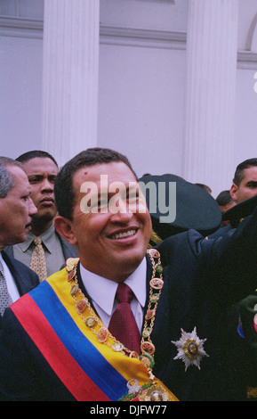 Venezuelan President Hugo Chavez Stock Photo - Alamy