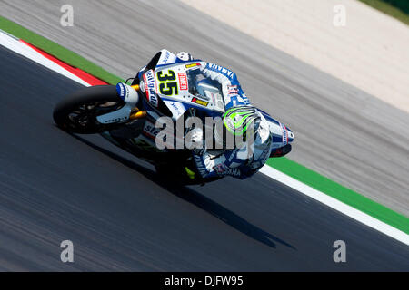 World SBK 2010 San Marino GP Misano World Circuit in Misano Adriatico friday qualyfing practice. Cal Crutchlow. (Credit Image: © Andrea Ranalli/Southcreek Global/ZUMApress.com) Stock Photo