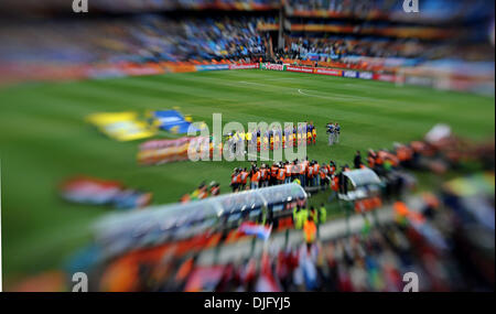 June 28, 2010 - Pretoria, South Africa - A general view of the stadium before the 2010 FIFA World Cup soccer match between Paraguay and Japan at Loftus Versfeld Stadium on June 29, 2010 in Pretoria, South Africa. (Credit Image: © Luca Ghidoni/ZUMApress.com) Stock Photo