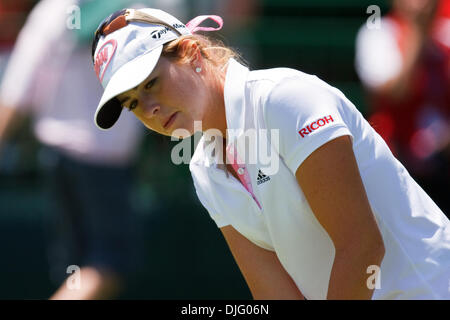 June 30, 2010 - Sylvania, Ohio, USA - 30 June 2010:  Paula Creamer during the Owens-Illinois Celebrity Pro-Am event of the Jamie Farr Owens Corning Classic presented by Kroger at Highland Meadows Golf Club in Sylvania, Ohio.   .Mandatory Credit: Scott W. Grau / Southcreek Global (Credit Image: © Southcreek Global/ZUMApress.com) Stock Photo