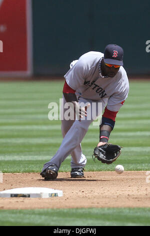 Oakland Athletics second baseman Jed Lowrie 8 in the eighth