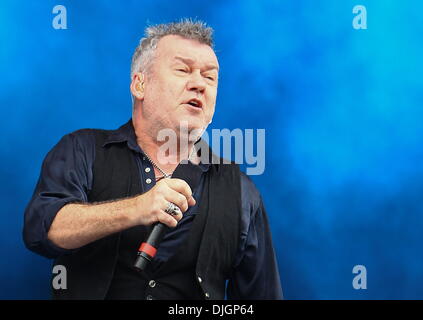 Jimmy Barnes Cold Chisel performing live Hard Rock Calling in Hyde Park - Day 1 London, England - 13.07.12 Stock Photo